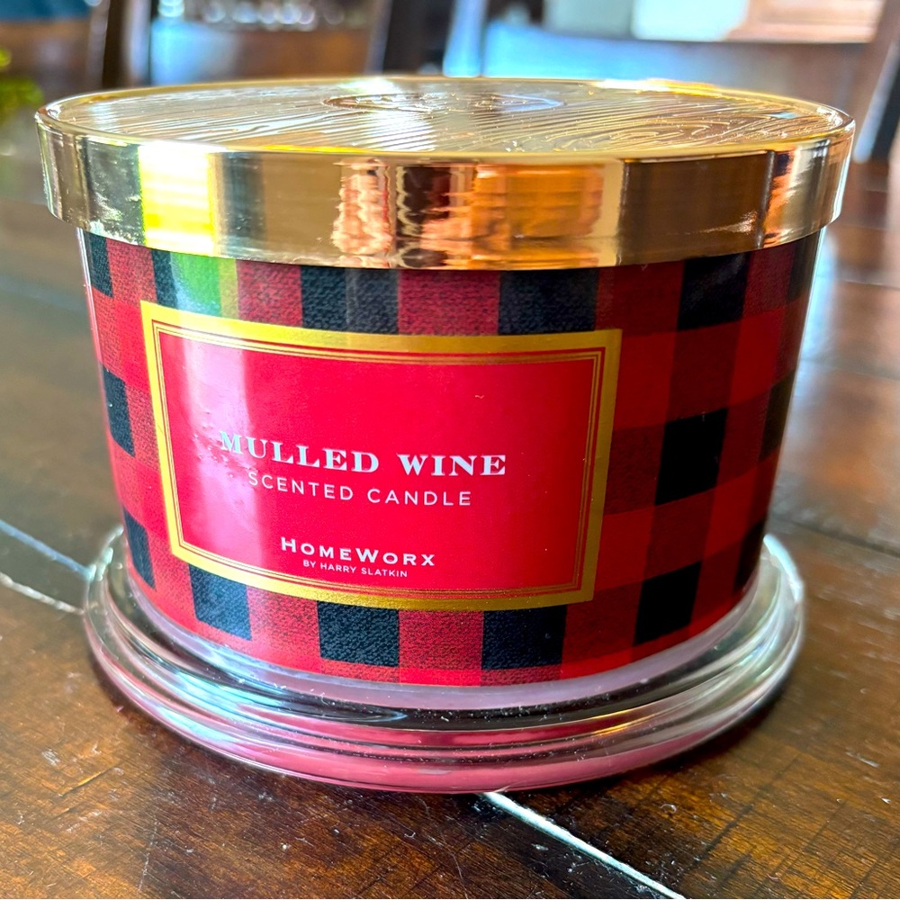 Homeworx Mulled Wine 4 wick candle